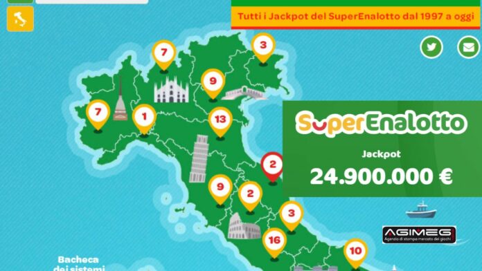 SuperEnalotto SuperStar estrazioni numeri vincenti diretta