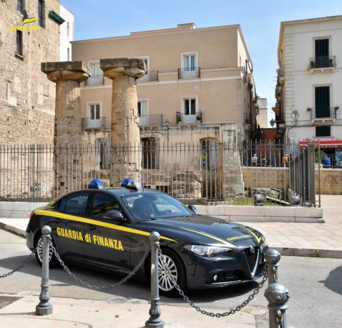 Taranto Guardia di Finanza operazione slot