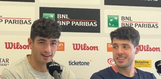 BNL Italy Major Premier Padel, Arturo Coello ad Agimeg: “Il padel è molto cambiato, dalle palline alla superficie del campo, alla pala. E’ un gioco più rapido”. IL VIDEO BNL Italy Major Premier Padel Arturo Coello e Agustin Tapia