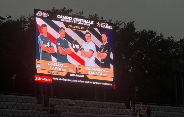 BNL Italy Major Premier Padel Coello e Tapia