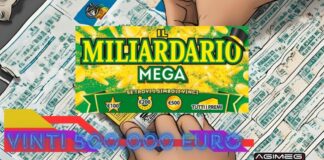 Gratta e Vinci: arriva a Biella il Miliardario… Mega. Vincita da 500.000 euro Gratta e Vinci vincita Il Miliardario Mega