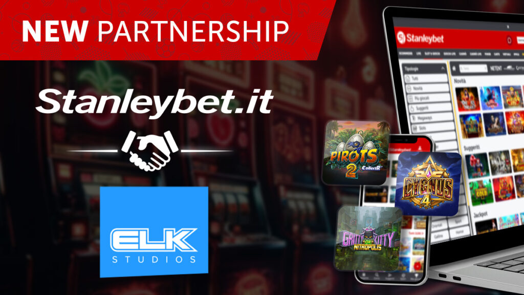 partnership stanleybet elk studios