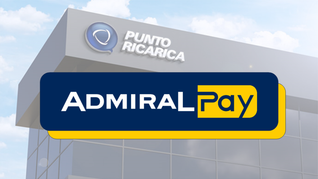 Admiral Pay acquisisce Puntoricarica