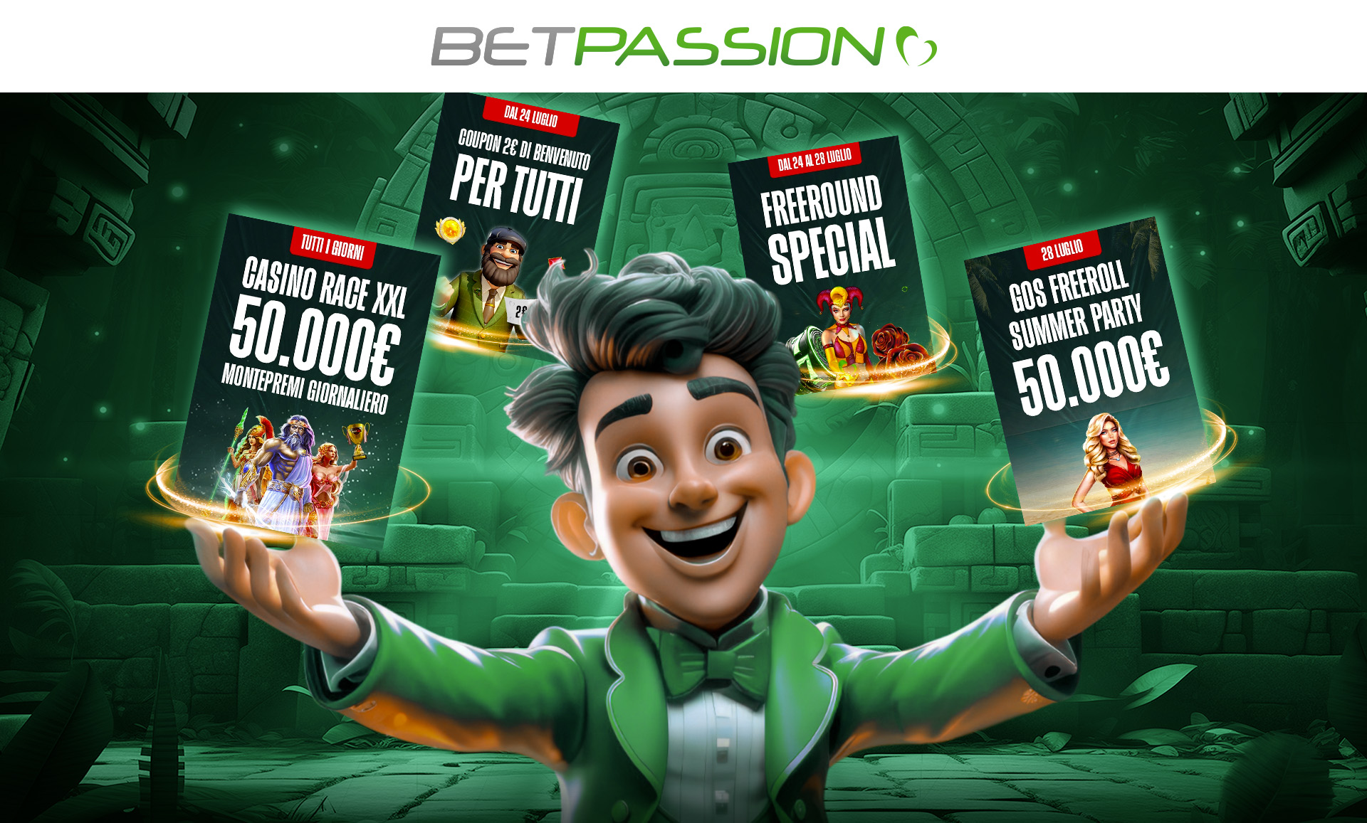 Betpassion si unisce al concessionario Playmatika