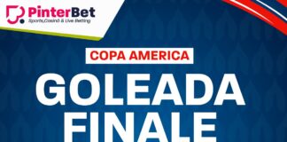 Goleada Copa America su PinterBet