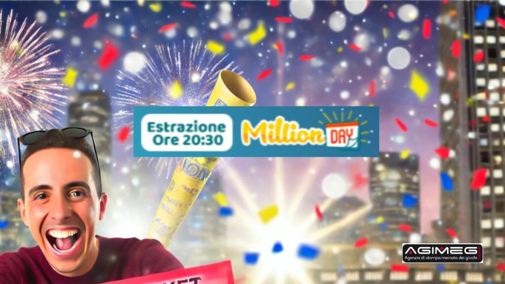 MillionDay Million Day Extra vincita 1 milione di euro