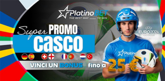 Euro 2024, su Platinobet arriva ‘Casco Promo fino a 25 euro’