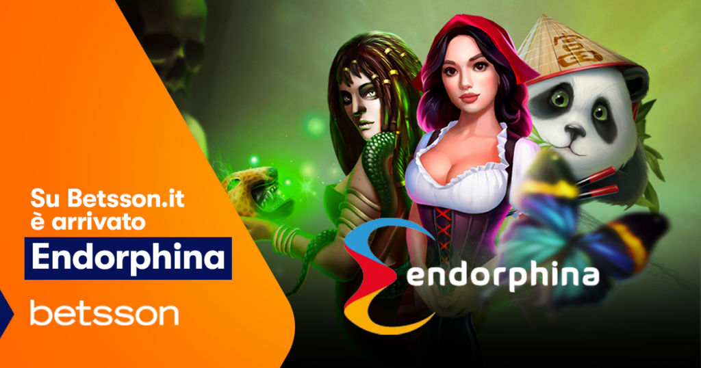 Endorphina debutta su Betsson