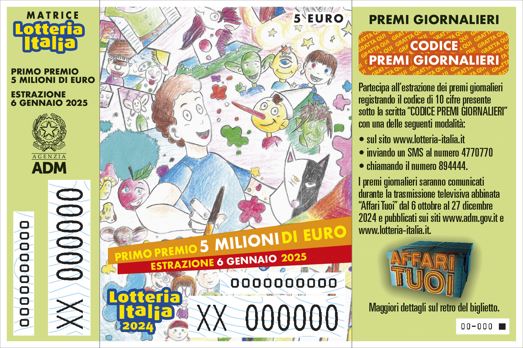 Lotteria Italia 2024 Biglietto