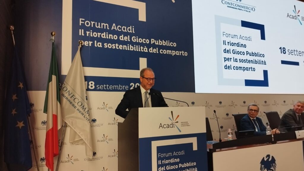 Forum Acadi 2024 Giorgio Mulè Vicepresidente Camera