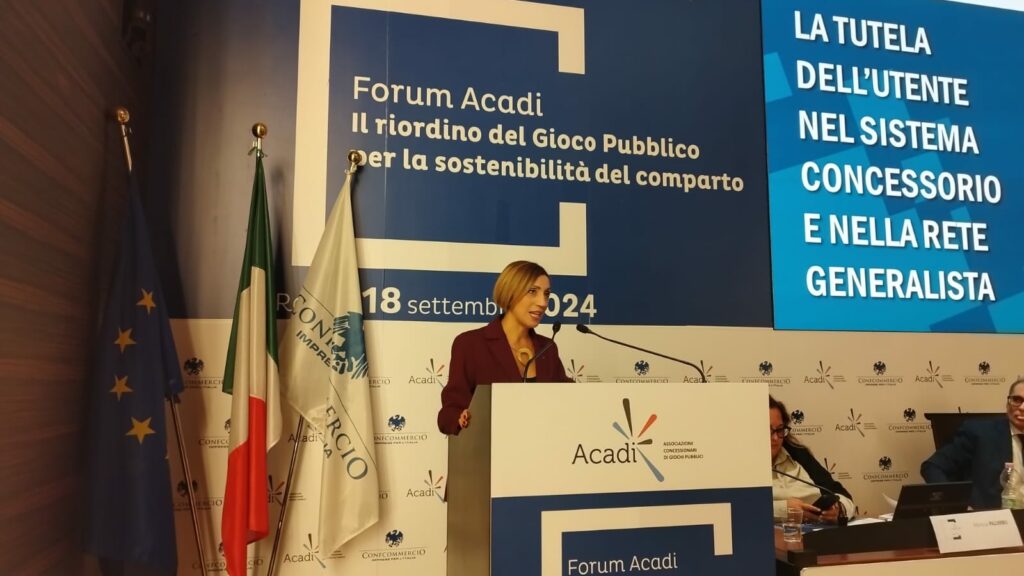 Forum Acadi 2024 Mara Di Lecce Acadi, Communication & Marketing Director Novomatic Italia S.P.A.