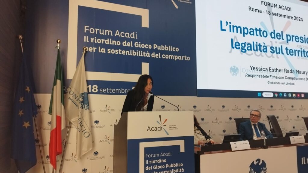 Forum Acadi 2024 Yessica Rada Acadi, Chief Compliance Officer & DPO Global Starnet Limited
