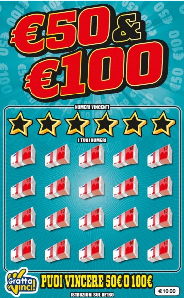 Gratta e Vinci €50&€100
