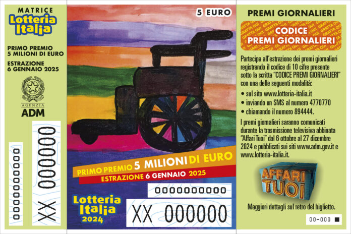Biglietto Lotteria Italia 2024