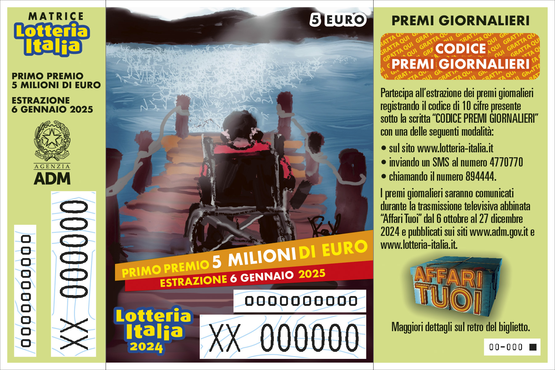 Biglietto Lotteria Italia 2024