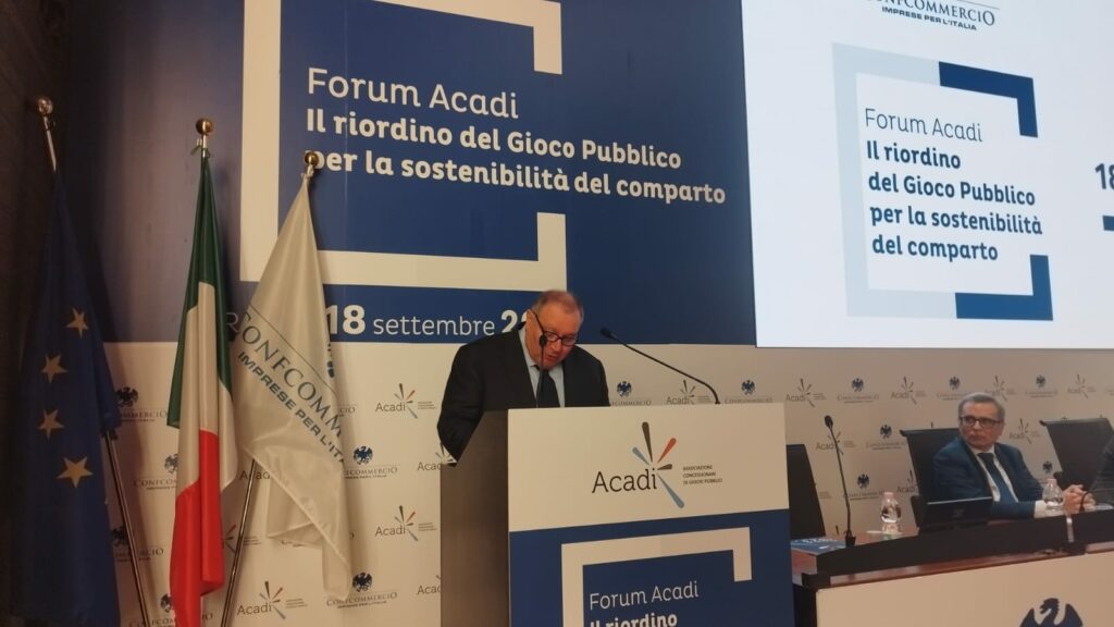 Forum Acadi 2024 Presidente aggiunto della Corte dei Conti Tommaso Miele