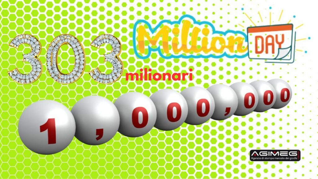MillionDay vincita 1 milione di euro