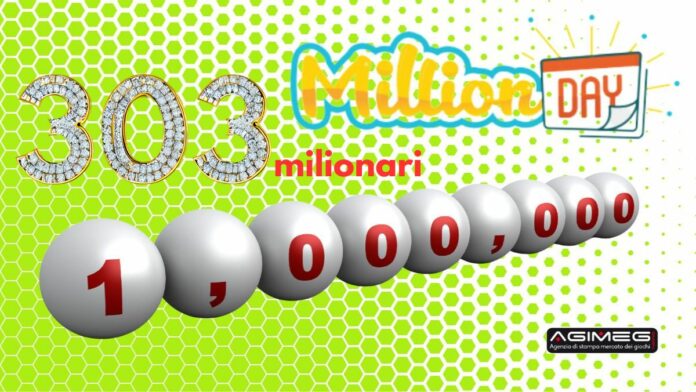 MillionDay vincita 1 milione di euro