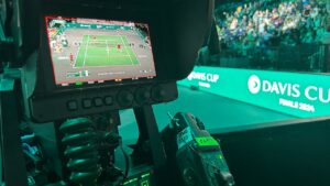 telecamera emg italy coppa davis