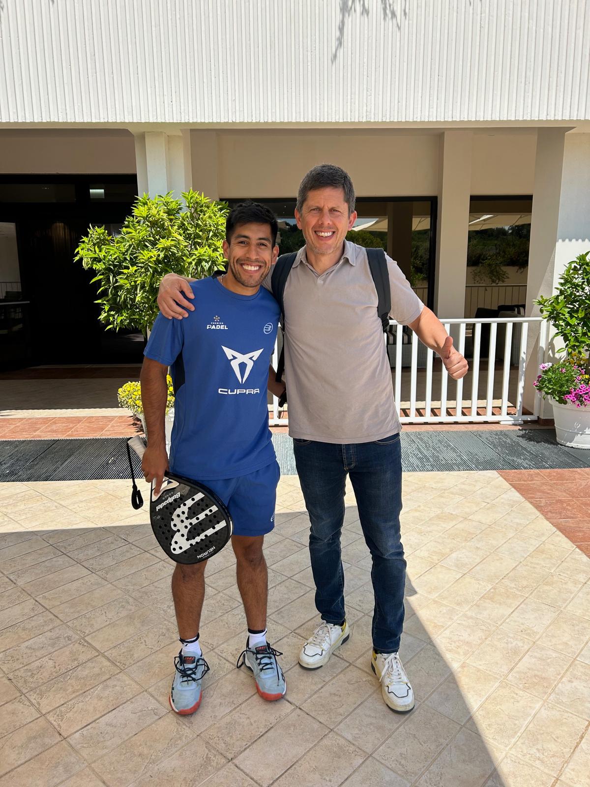 Padel Di Bella e Federico Chingotto