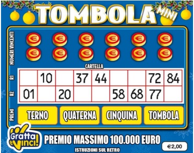 Gratta e Vinci Tombola Mini