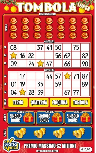 Gratta e Vinci Tombola Super