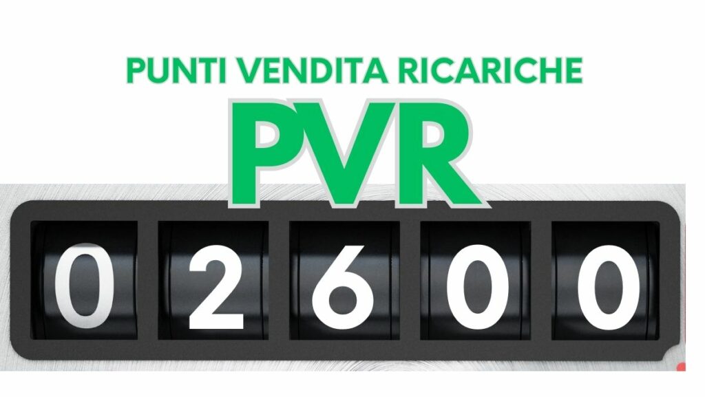 PVR Punti Vendita Ricariche