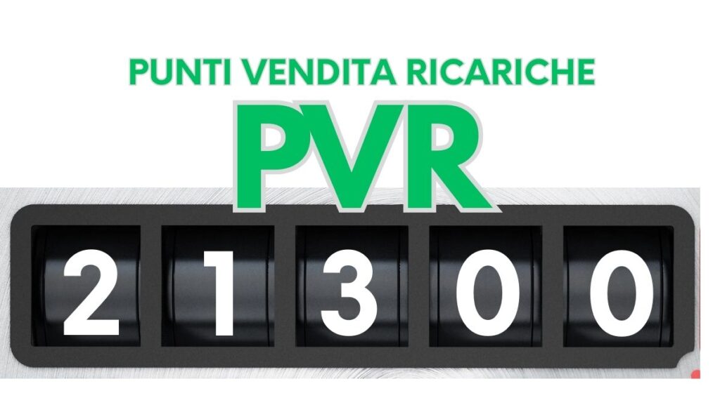 PVR Punti vendita ricariche contatore
