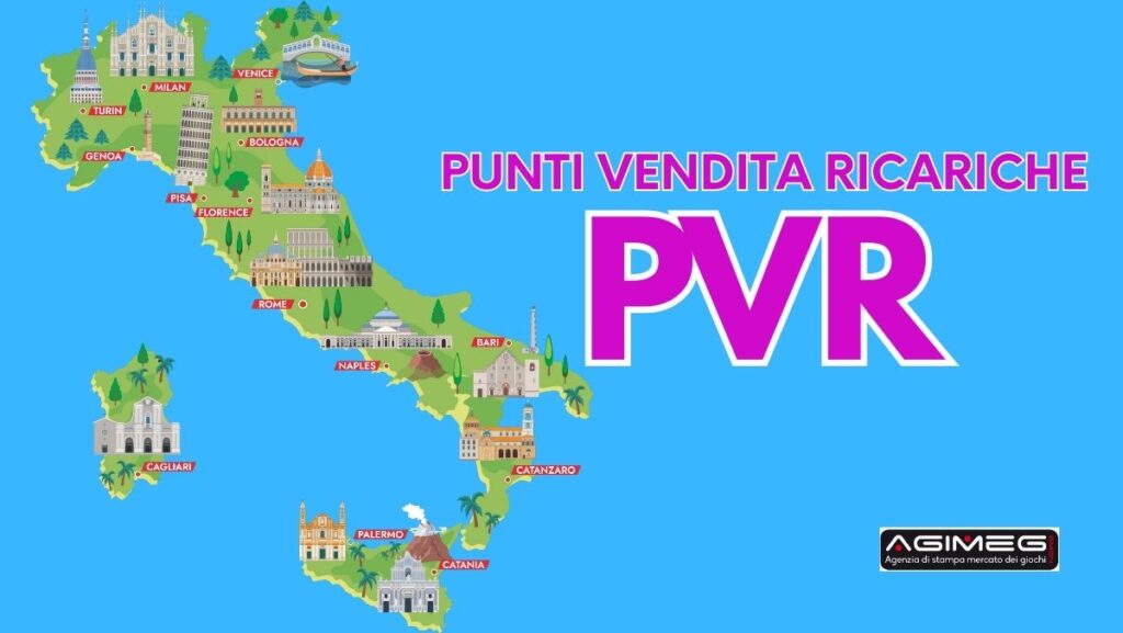 PVR Punti vendita ricariche distribuzione province e regioni