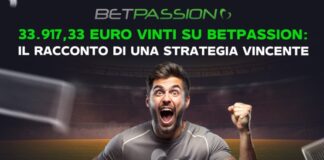 Scommesse: un utente della provincia di Torino di Betpassion vince quasi 34.000 puntando su 19 eventi dei principali campionati europei betpassion