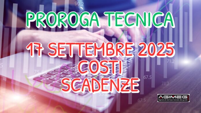 Bando gara gioco online Proroga Tecnica
