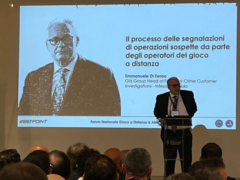 Emmanuele Di Fenza, già Group Head AML di Intesa Sanpaolo