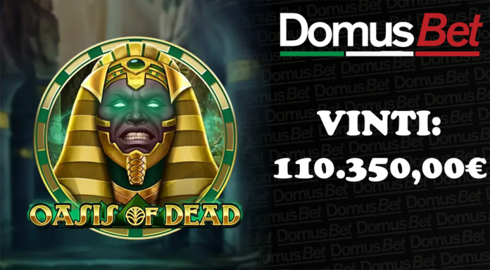 domusbet vincita oasis of dead