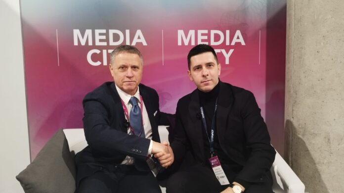 ICE Barcelona Giuseppe Volpe ceo Cuiprodest e Fabio Felici Agimeg ICE Barcelona Giuseppe Volpe ceo Cuiprodest e Fabio Felici Agimeg