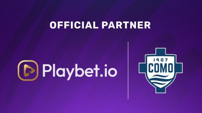 Partnership pluriennale tra Como 1907 e Playbet.io