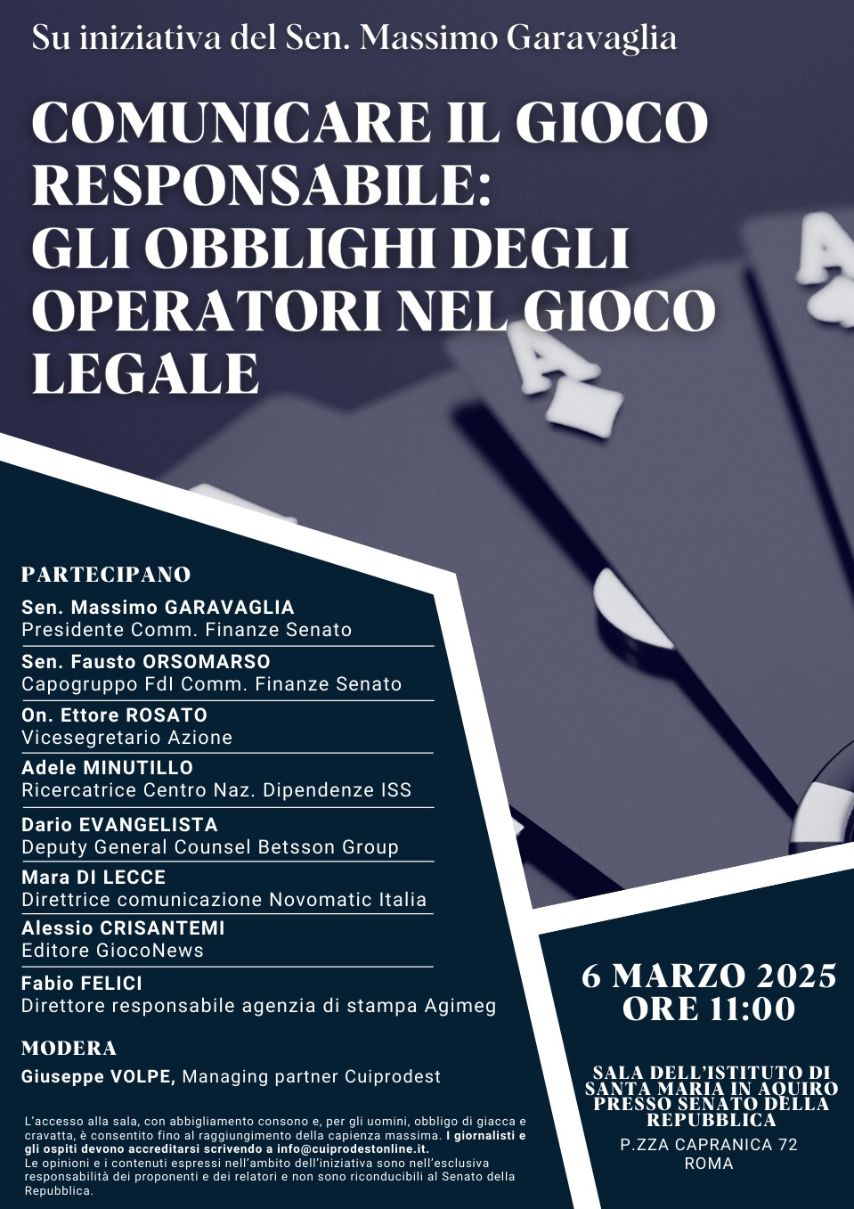 Gioco Responsabile evento