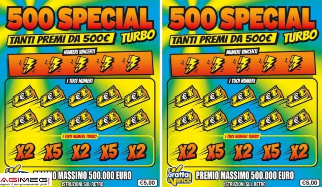 Gratta e Vinci 500 Special Turbo