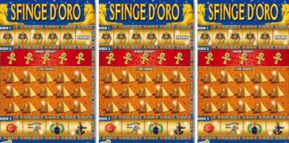 Gratta e Vinci: vinti 2 milioni di euro con Sfinge d’Oro Gratta e Vinci Sfinge d'Oro
