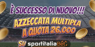 Scommesse: punta 1,50 euro su 15 eventi e si porta a casa una vincita da 39.000 euro Vincita scommesse sportitaliabet