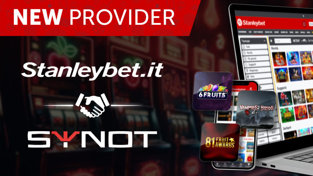 Collaborazione Stanleybet.it e Synot Games
