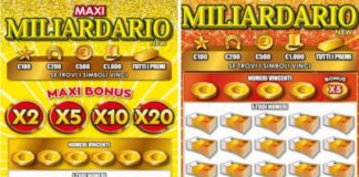 Gratta e Vinci Maxi Miliardario New e Miliardario New