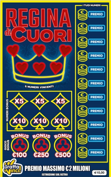 Gratta e Vinci Regina di Cuori