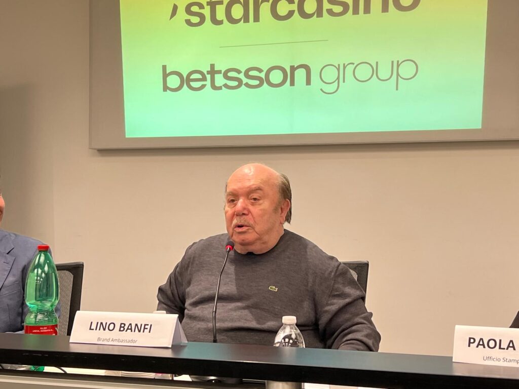 Lino Banfi evento Starcasinò Roma