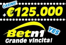 Casinò Betn1 vincita