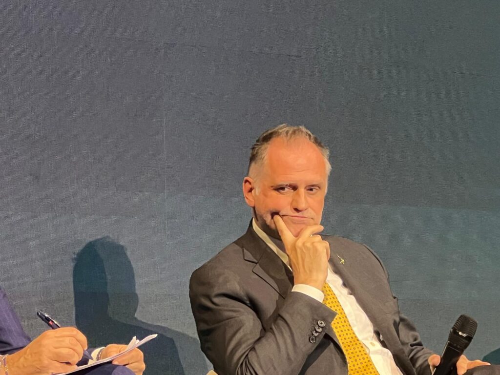 Massimo Garavaglia , Presidente Commissione finanze Senato e Giovanni Emilio Maggi , Vice Presidente AGIC-Confindustria