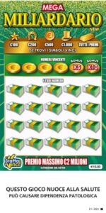 Mega Miliardario New Gratta e Vinci