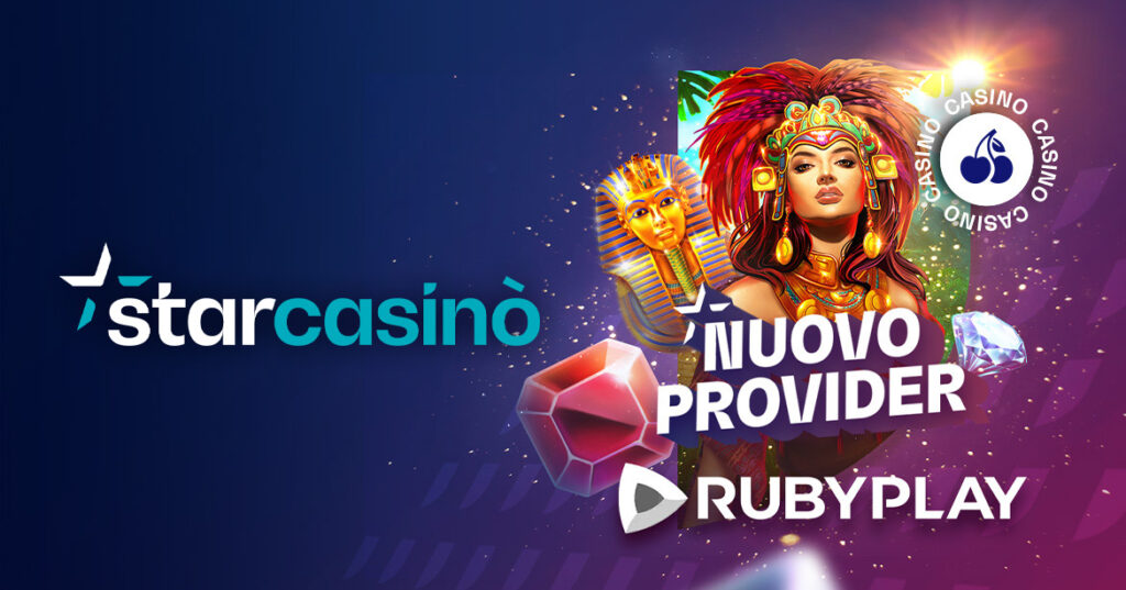 StarCasinò - nuovo provider RubyPlay