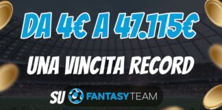 fantasyteam vincita