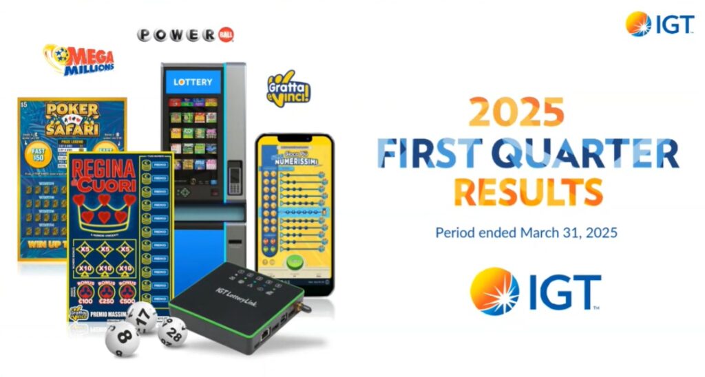 igt risultati primo trimestre 2025