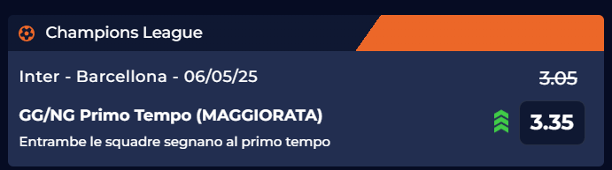 quota inter barcellona maggiorata